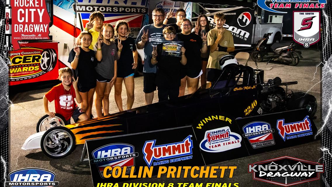 World Champion Bigham, Denton, Hagler, Varner score Gamblers wins at IHRA Division 8 Summit Team Finals