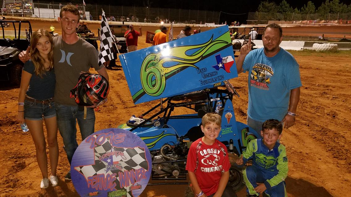 Lucas, Tipton, Townsend Park it in Victory Lane