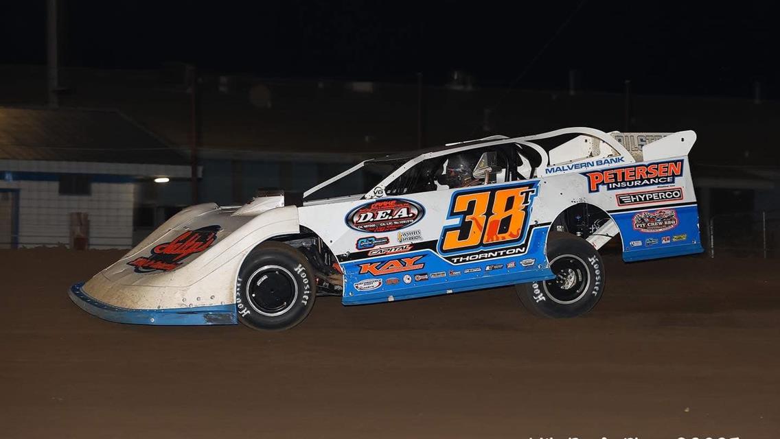 Maquoketa Speedway (Maquoketa, IA) – Malvern Bank East Series – May 24th, 2025. (Mike Ruefer photo)
