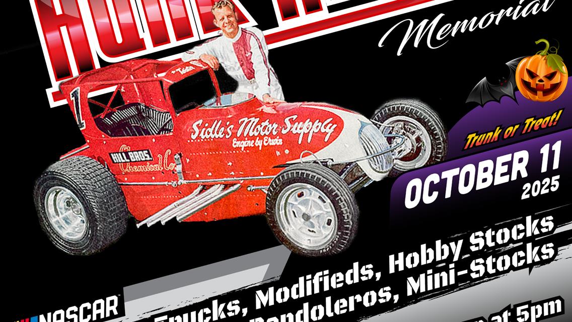 OCTOBER 11- HANK ARNOLD MEMORIAL RACES