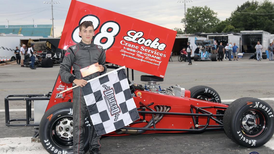 16 year-old Chase Locke Sets Sights on Oswego 350 Super Track Title