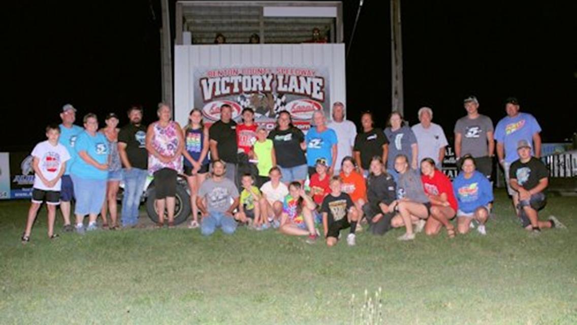 Nezworski nabs IMCA Late Model checkers at Benton County Speedway