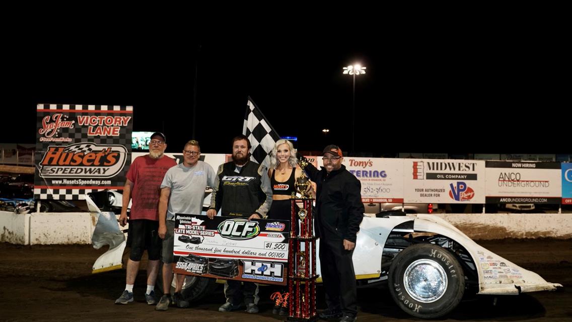 Zeitner, Olivier, Faber and Gulbrandson Record C &amp; B Operations Cheater’s Day Triumphs at Huset’s Speedway
