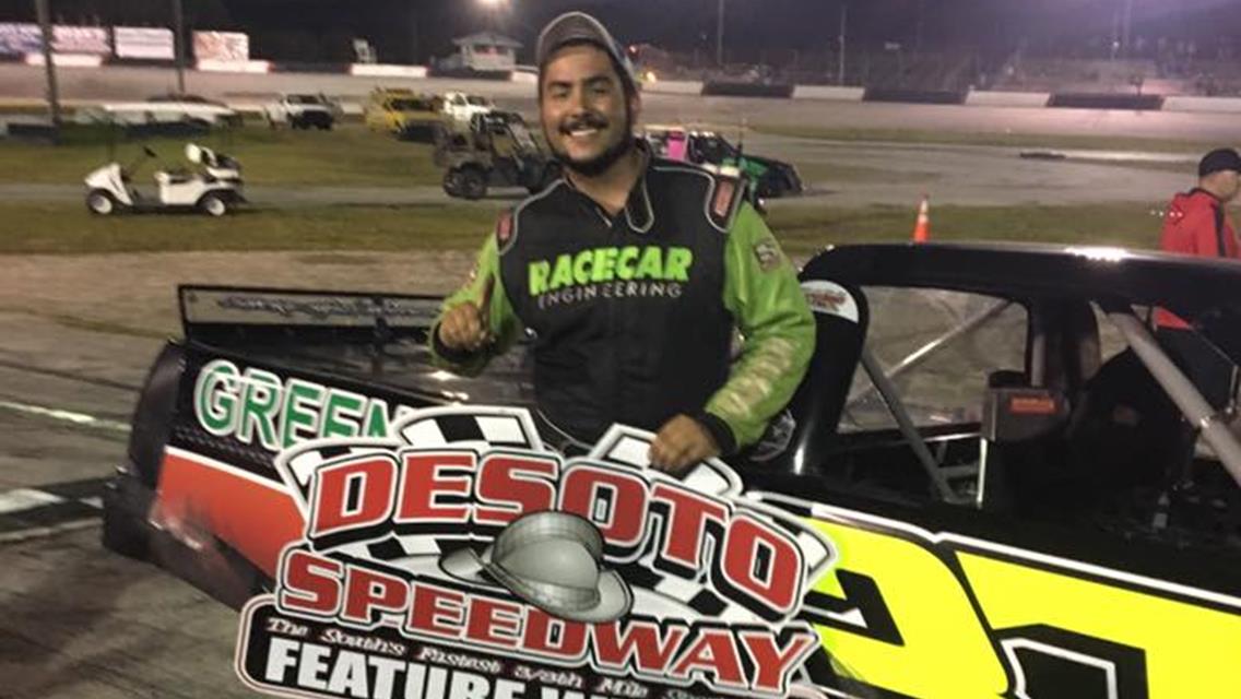 Hernandez takes Turkey Gobbler 100 at Desoto Speedway