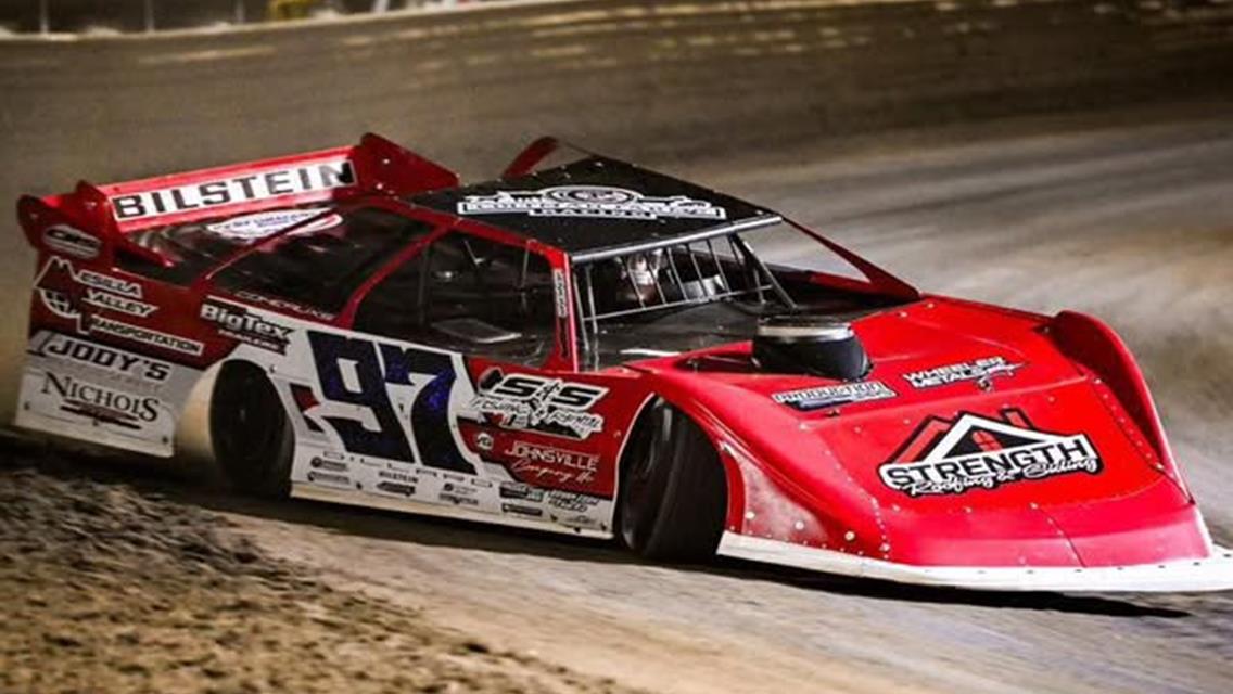 Cade Dillard won the Ronny Adams Memorial for the second time on March 7 at Boothill Speedway.