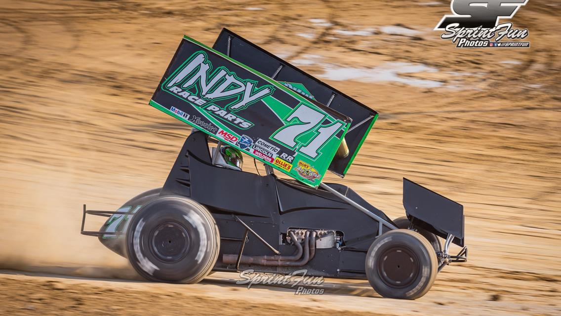 Giovanni Scelzi Powers to Strong Results During Pair of Ohio Sprint Speedweek Starts