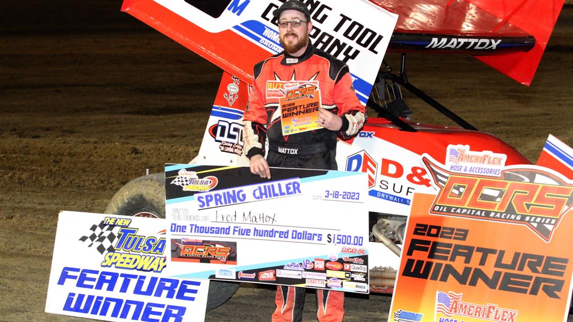 Mattox ends drought with OCRS victory at Tulsa Speedway