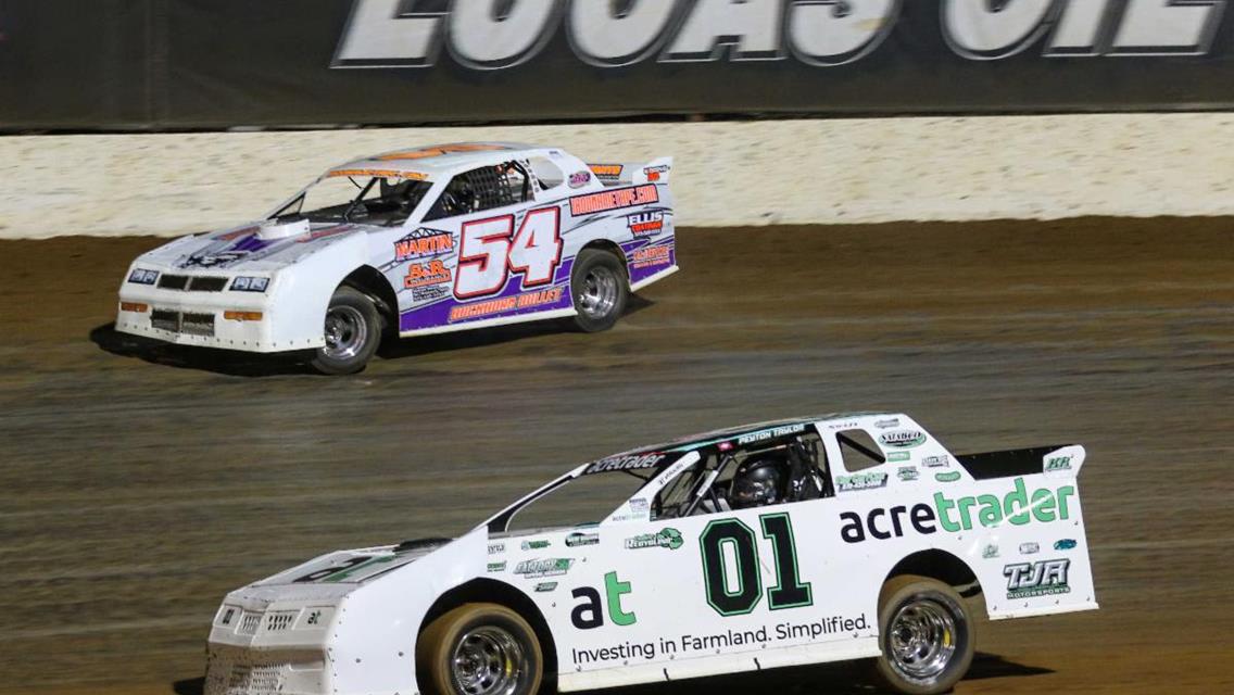 Peyton Taylor looks for Street Stocks walk-off win at Big Buck 50