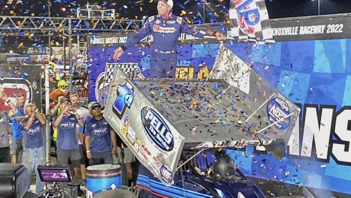 RACE RECAP:  2022 Race No. 103:   August 11, 2022 World of Outlaws NOS Energy Drink Sprint Cars – Knoxville Nationals Prelim Night 2 – Knoxville Racew