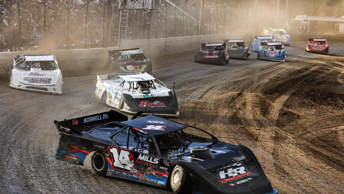 Oakshade Raceway (Wauseon, OH) – DIRTcar Summer Nationals Hell Tour – Birthday Race – July 12th, 2025. (Tyler Carr Photo)