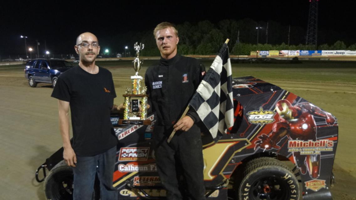 JAMES HILL NOTCHES FIFTH MOD LITE MAIN OF SEASON