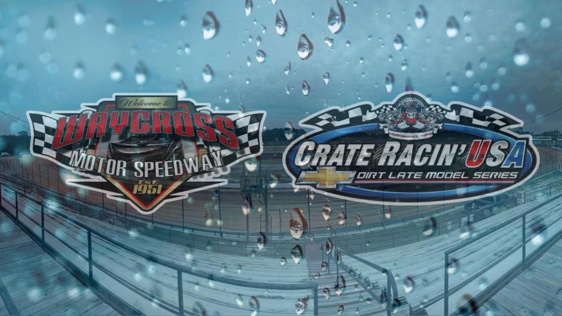 Crate Racin’ USA Event at Waycross Postponed Due to Unfavorable Weather Forecast