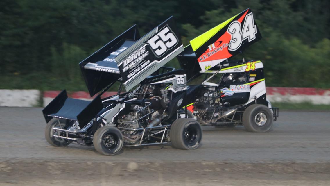 Tim Hodge is the overall MADNESS winner in the DIRTcar Wells River Chevrolet Sportsman Coupes  Andrew Fitzgerald triple crown winner in the LaValley B