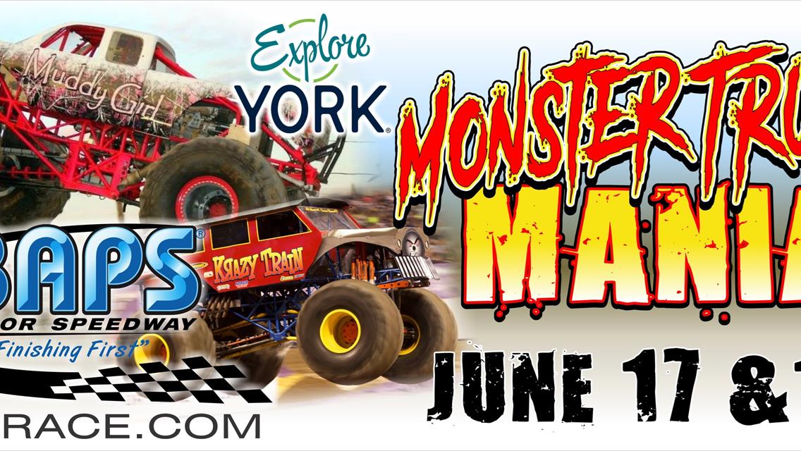Monster Truck Mania This Friday &amp; Saturday