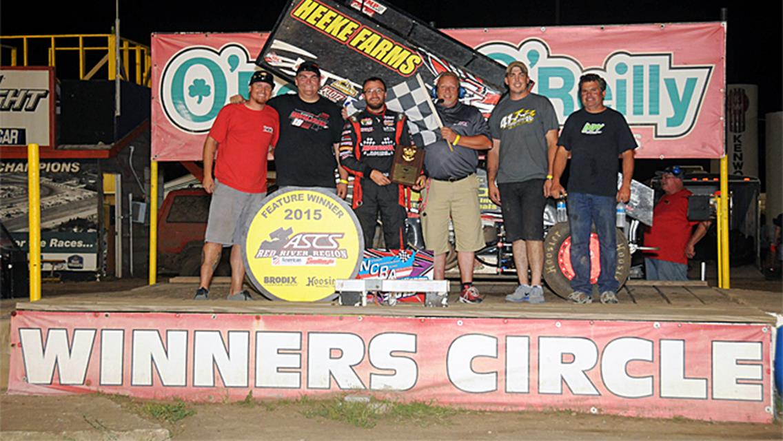 Tony Bruce, Jr. Completes Weekend Sweep of the ASCS Red River Region