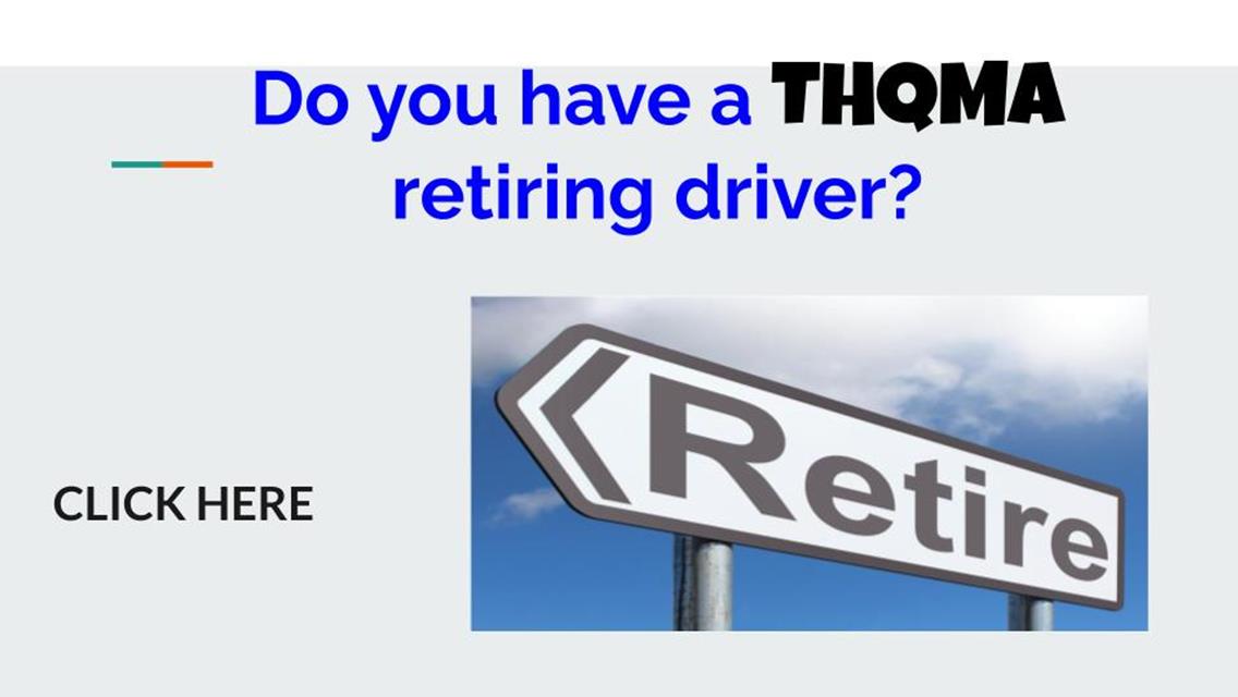 Do you have a 2022 Retiring Driver?
