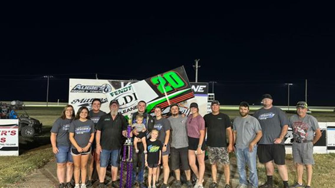 THE ROCKET SURGES: Jeremy Huish Goes from 8th at WaKeeney to Win the Opening Night of Speedweeks