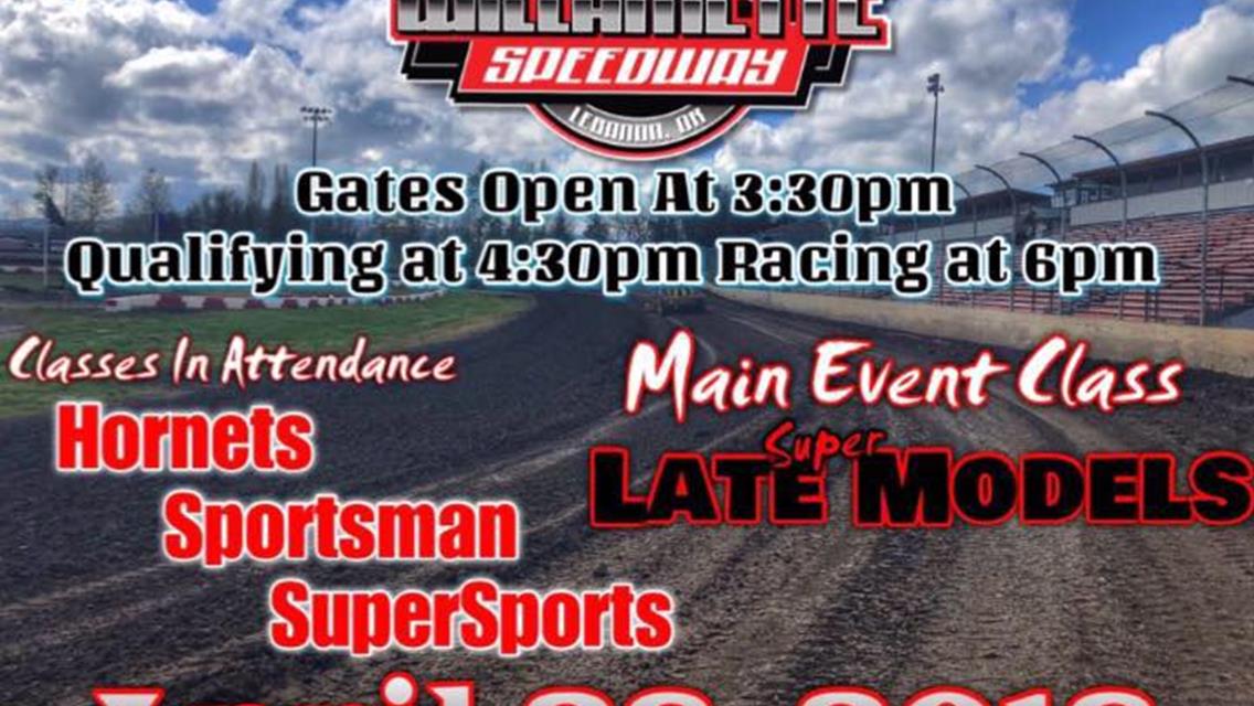 Willamette Speedway Set For Second Race Of 2018 Saturday April 28th