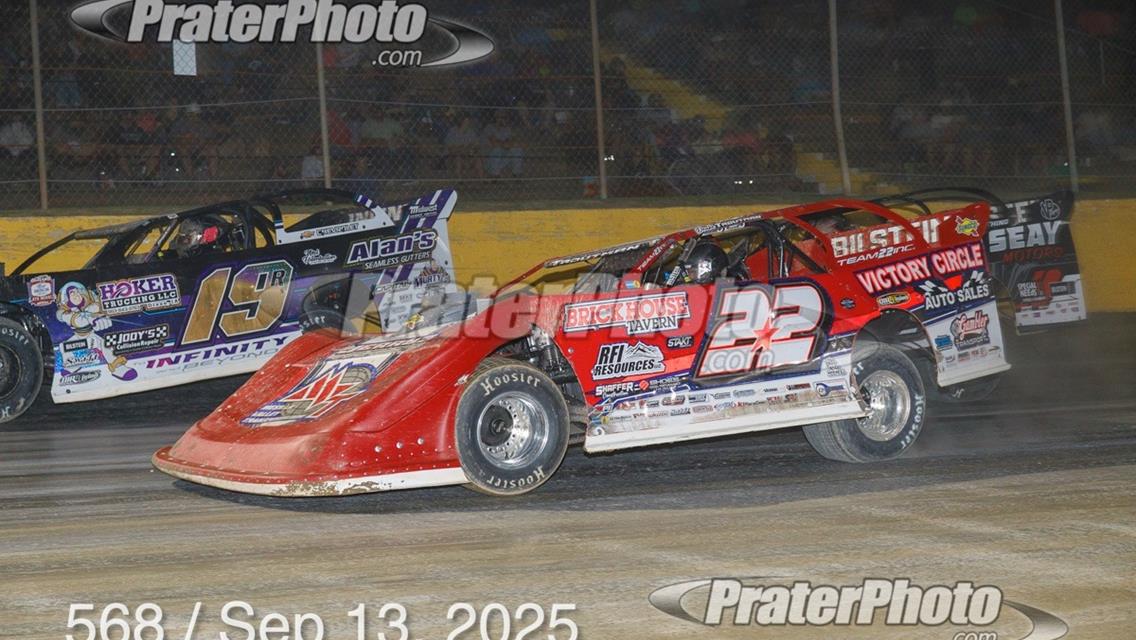 Senoia Raceway (Senoia, GA) – World of Outlaws Real American Late Model Series – Billy Clanton Classic – September 13th, 2025. (PraterPhoto)
