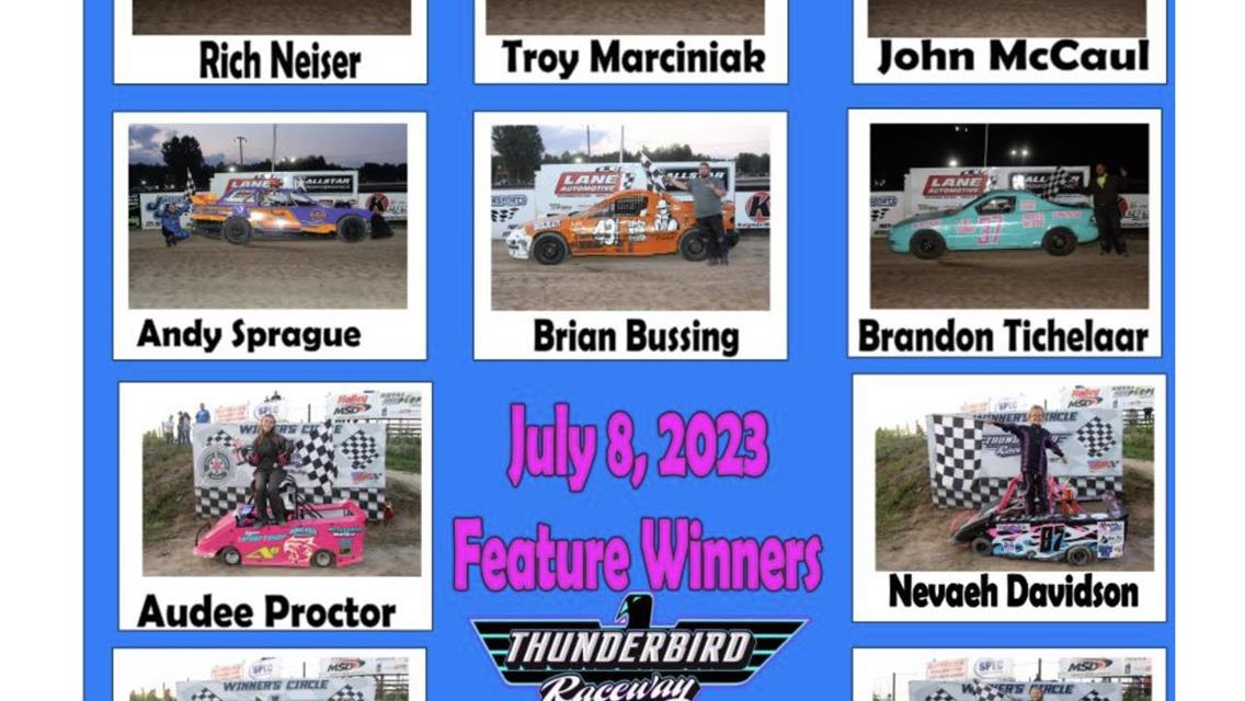 Congratulations to our Feature Winners for July 8. and July 22, 2023