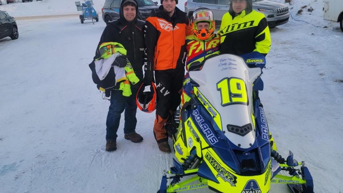 I-500 Track (Saul St. Marie, MI) – Owosso Speedway Presents: The 56th Running of the International 500 Snowmobile Race Powered by Wheeler Trucking – February 1st, 2025.