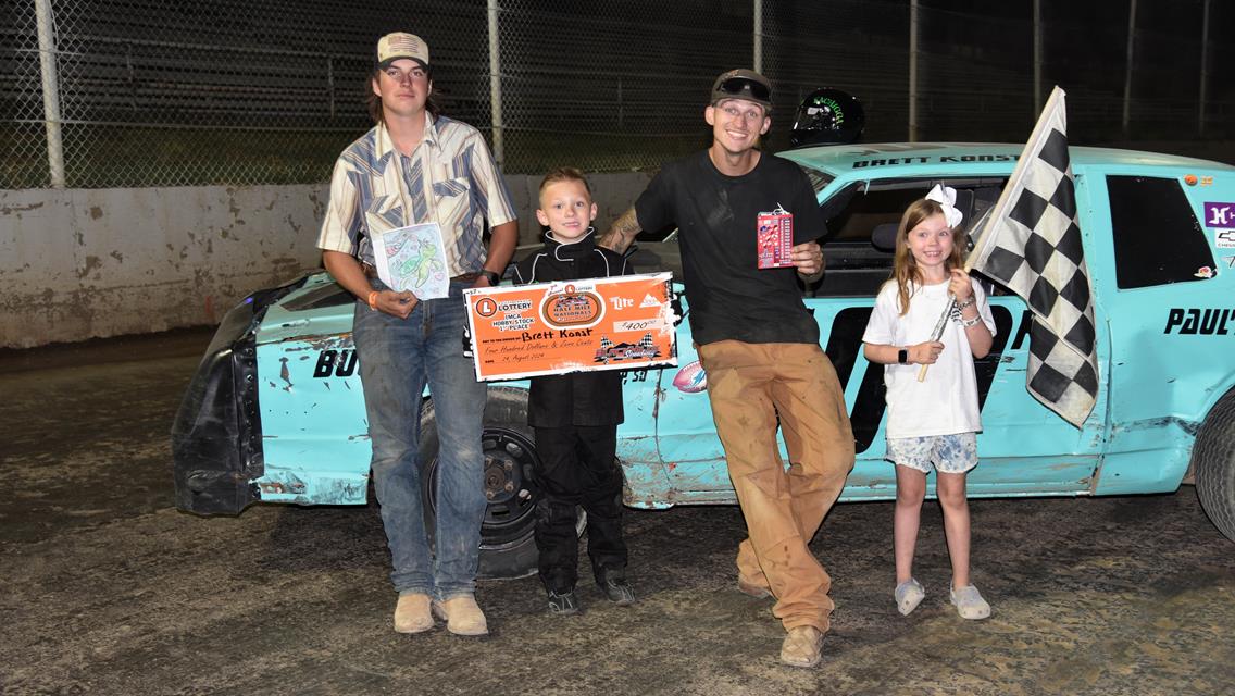 Congrats to last nights winners for the final night of the 7th Annual South Dakota Lottery Half Mile Nationals