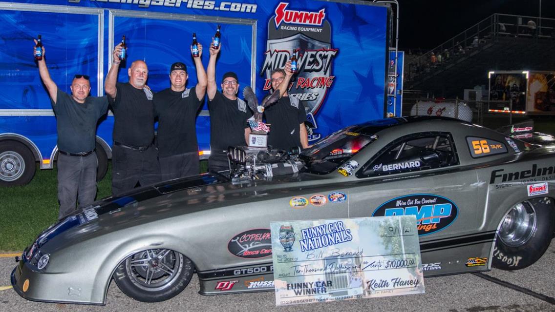 Joey Oksas and Bill Bernard Lead Winners at Summit Racing Equipment Mid-West Drag Racing Series U.S. 131 Nationals