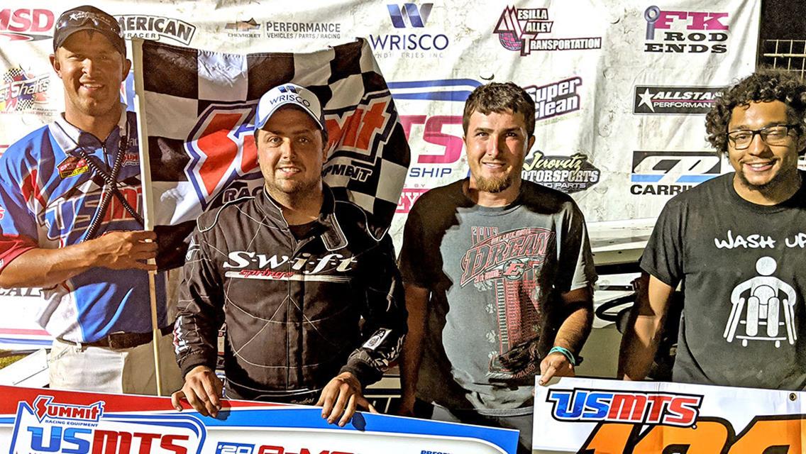 Rodney Sanders Claims 100 USMTS Win at Tri-State Speedway