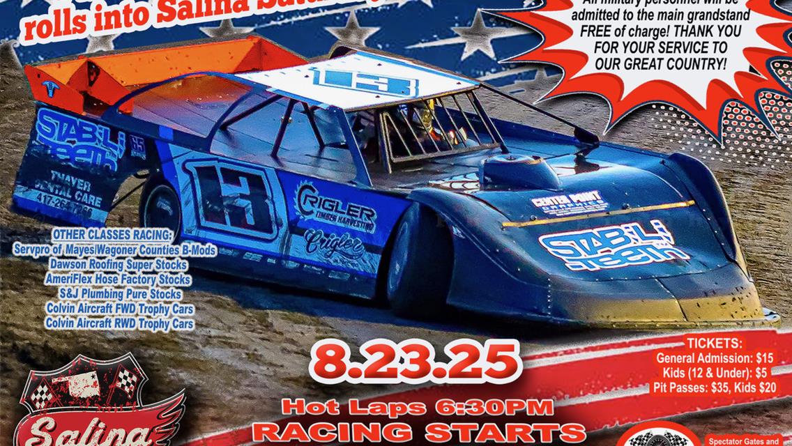 4-State Dirt Late Model Series rolls into Salina Saturday Night