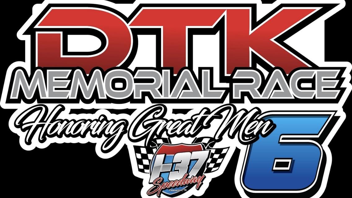 MARK YOUR CALENDARS... DTK6 Memorial Race coming soon!