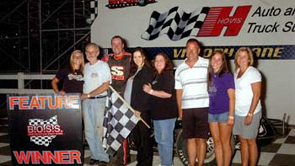 Sodeman Wins B.O.S.S. Race at sharon