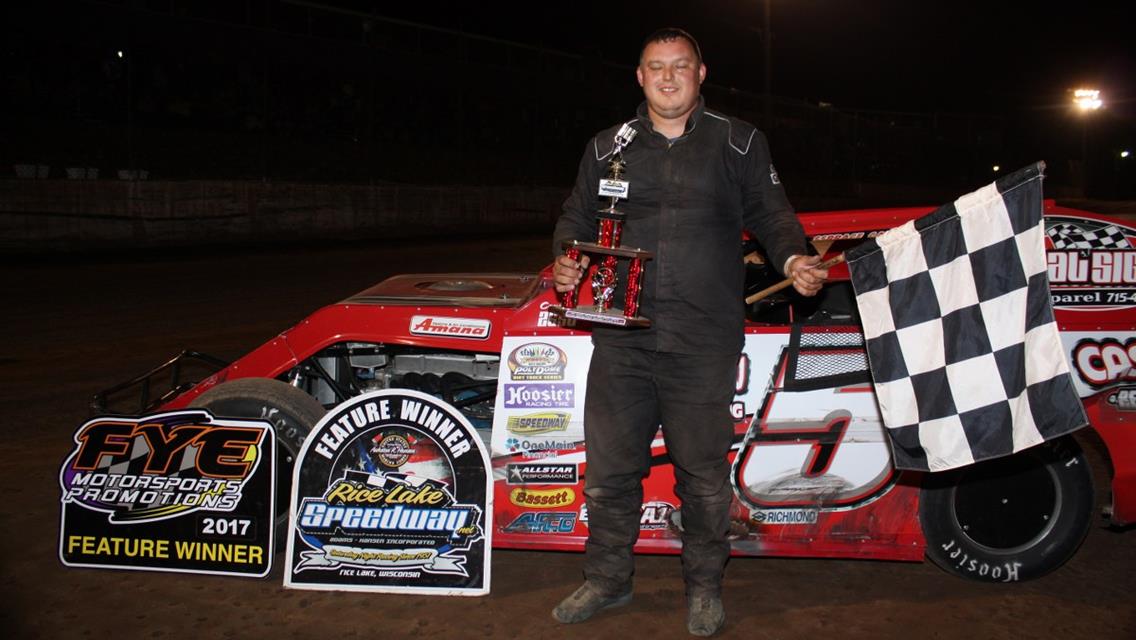 Tourville Breaks the Bank At Rice Lake Speedway; Wins $15,400 in “Little Dream