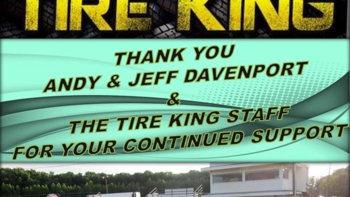 Tire King of Seaford Returns As Sportsman Class Sponsor for 2024