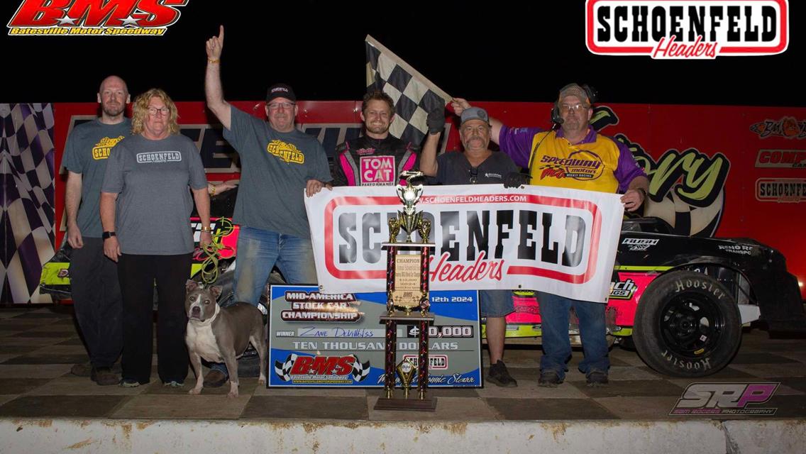 ZANE DeVILBISS WINS SCHOENFELD HEADERS MID-AMERICA CHAMPIONSHIP