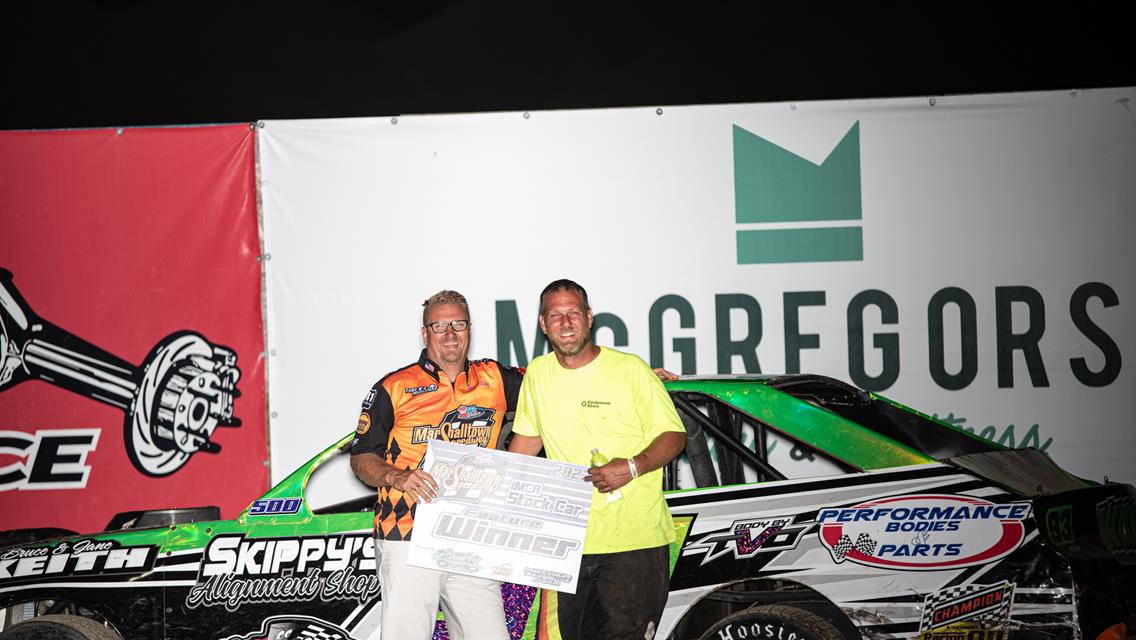 Carter takes $1K on BHE Night before the Creek