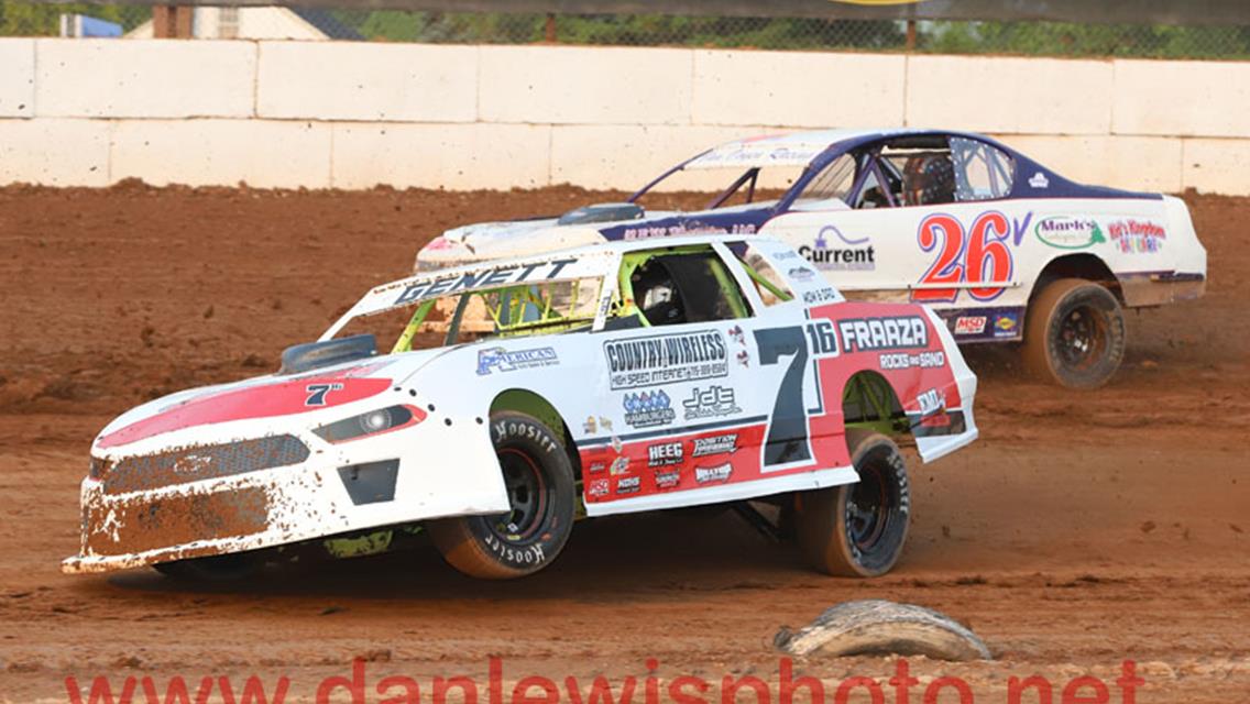 Bartz and Arneson back in victory lane at Outagamie Speedway.