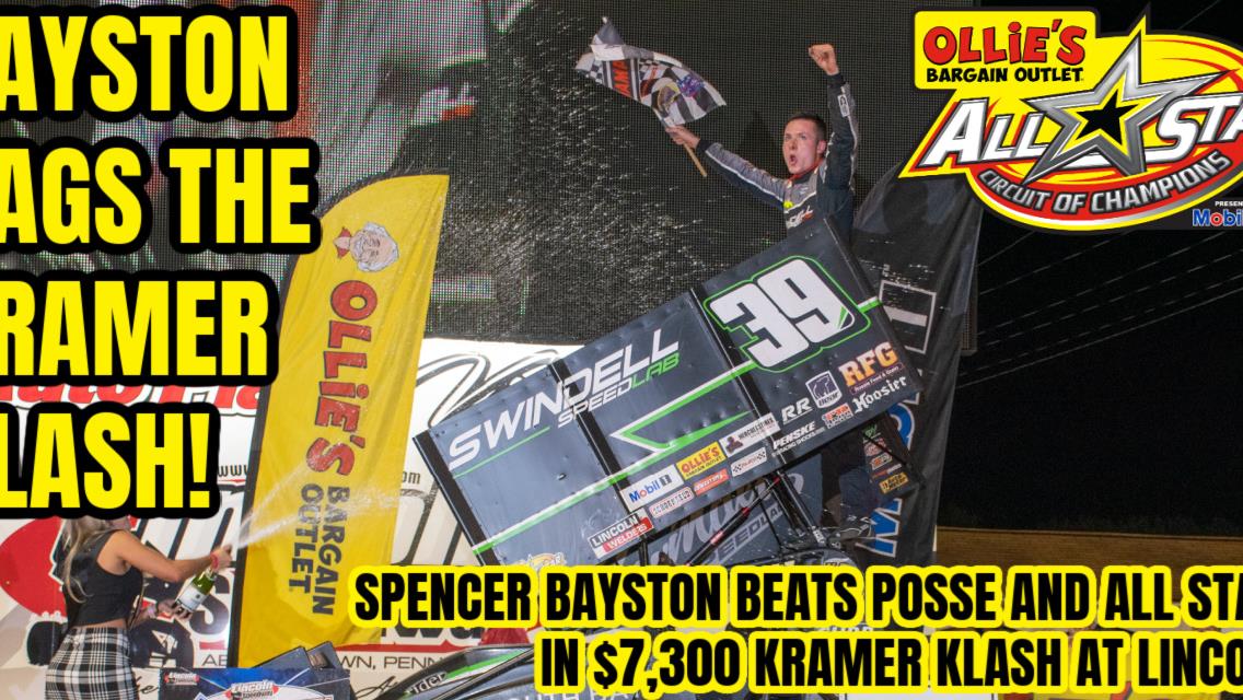 Spencer Bayston goes wire-to-wire at Lincoln Speedway for Kramer Klash victory
