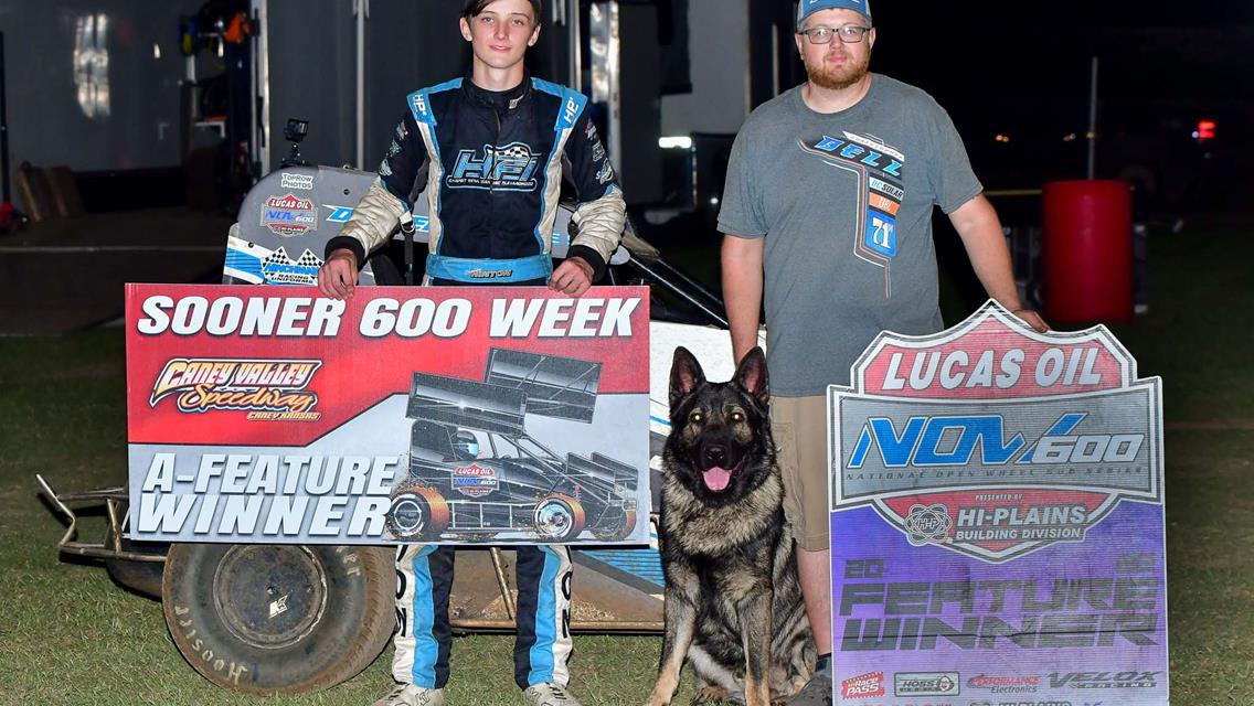 Sooner 600 Finale Wins Go To Frank Flud, Jett Nunley, and Chelby Hinton