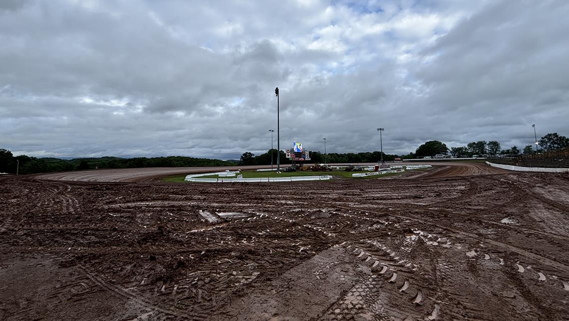 Thursday Firecracker 100 Washed Out; Friday Doubleheader on Deck