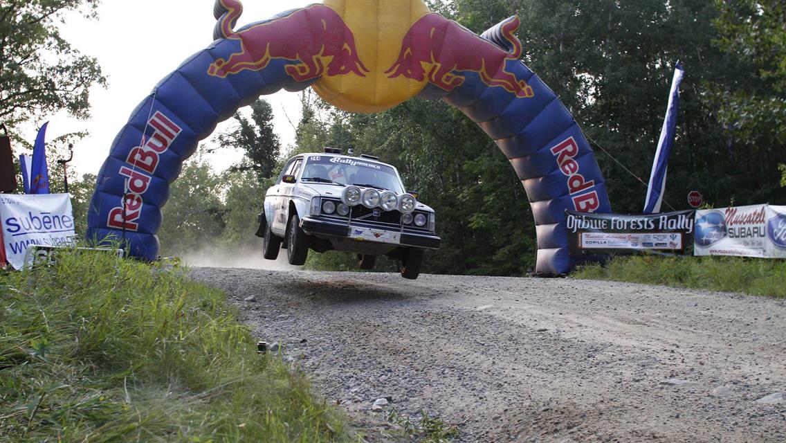 Flying Moose Rally Team Perseveres at Ojibwe Forests Rally