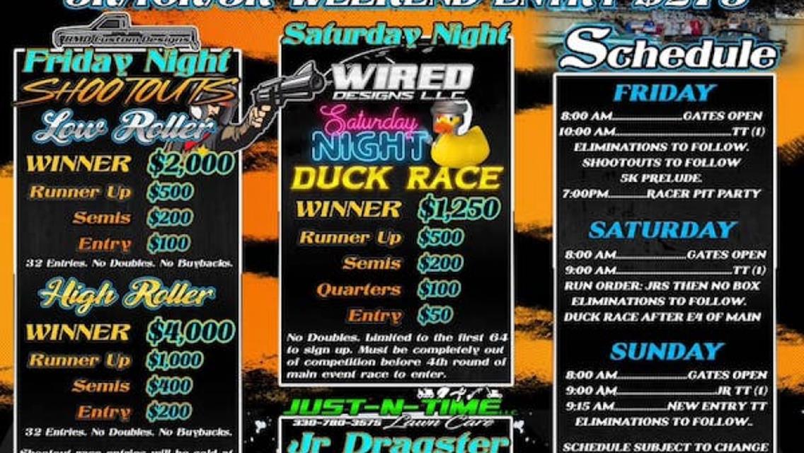 Dragway 42 to Present IHRA Ironman Trophies to Hootenanny Main Event Winners