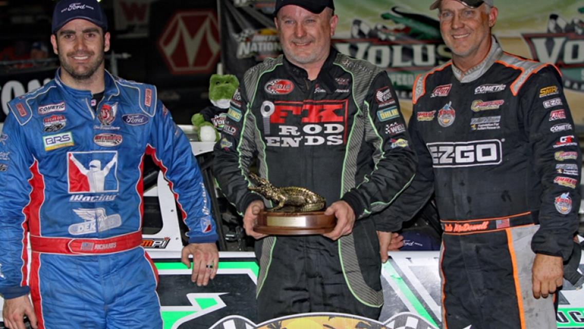 Runner-up finish in fourth round of DIRTcar Nationals at Volusia