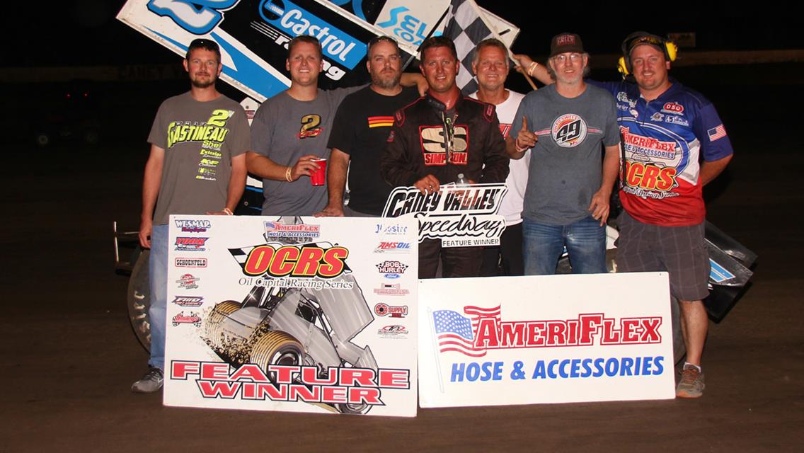 Gastineau captures OCRS win  at Caney Valley Speedway