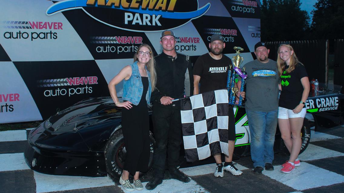 Zack Riddle Captures Weaver Auto Parts 50