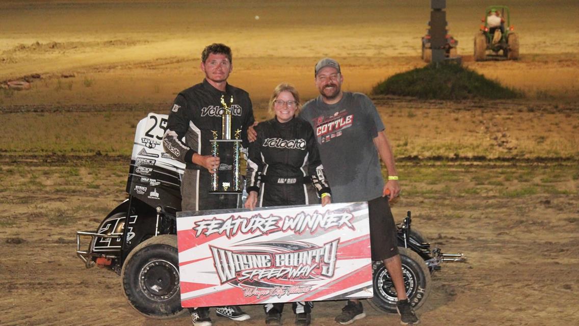 Rector, Cone, and Williams Race to NOW600 HART Series Victory at Wayne County Speedway!