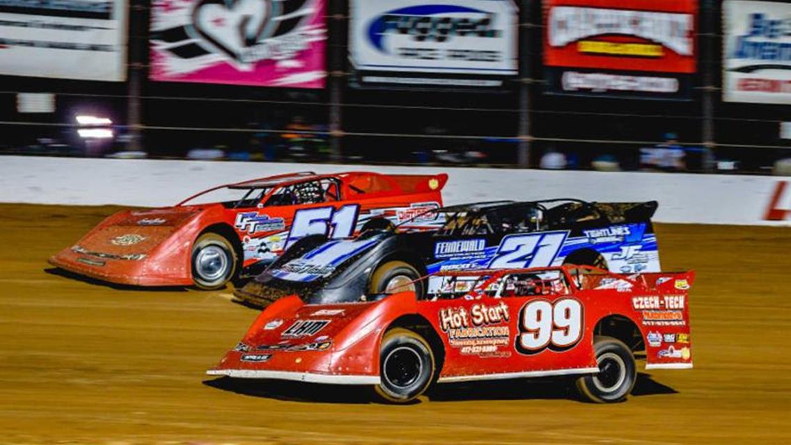 Points battles heating up as Lucas Oil Speedway Big Adventure RV Weekly Racing Series resumes Saturday