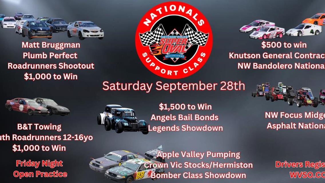 Support Class Nationals September 28th