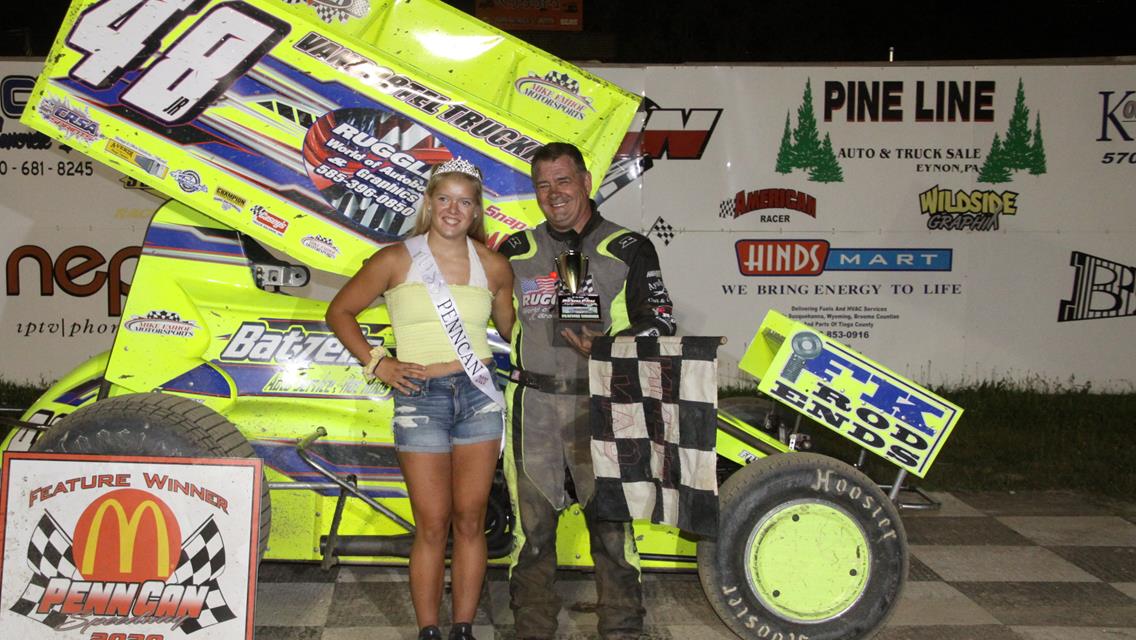 Ruggles Overcomes Hand Injury To Cash In First CRSA Victory At Penn Can Speedway