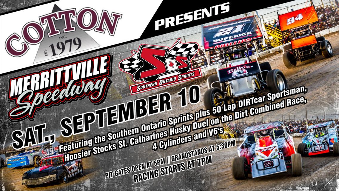 Southern Ontario Sprints Return to Merrittville Speedway