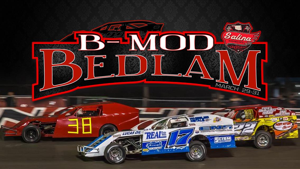 Inaugural B-Mod Bedlam Pre-Entry List